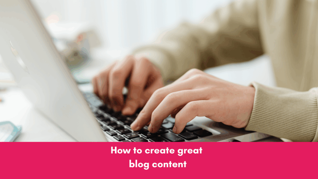 create great blog content with ease