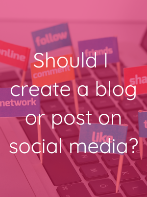 blog or social media