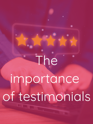 the importance of testimonials